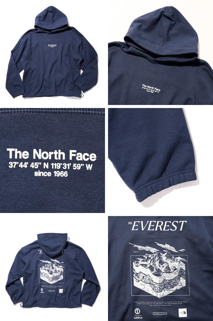 大きいサイズ メンズ THE NORTH FACE ノースフェイス プリント プルオーバー パーカー USA直輸入 nf0a8j45-8k2