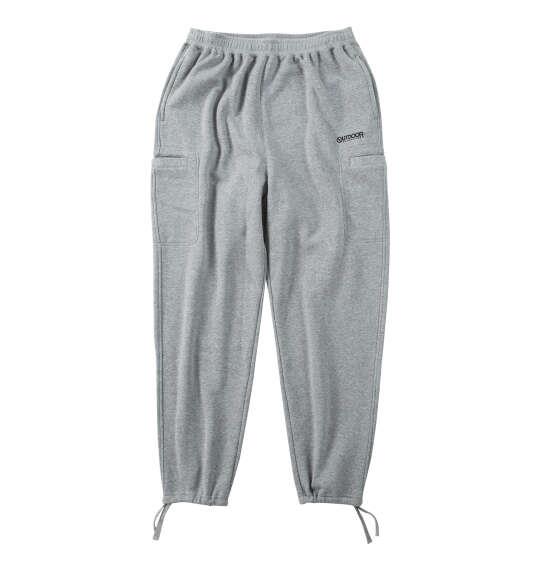 大きいサイズ メンズ OUTDOOR PRODUCTS 裏起毛 スウェット パンツ グレー 1254-6320-1 3L 4L 5L 6L 7L 8L
