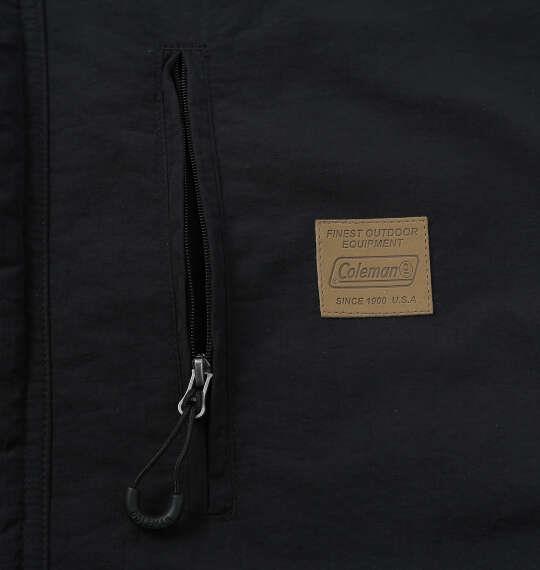 大きいサイズ メンズ Coleman ナイロン 中綿 ジャケット ブラック 1273-6390-2 3L 4L 5L 6L 8L